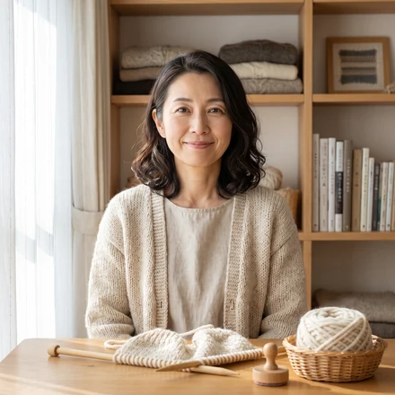 高橋陽子 — 編み物作家、編み物歴25年